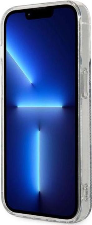 Image du produit Guess Zestaw GUBPP14XH4EACSB Etui+ chargeur iPhone 14 Pro Max 6,7" niebieski/blue hard case 4G Print (Apple iPhone 14 Pro Max)