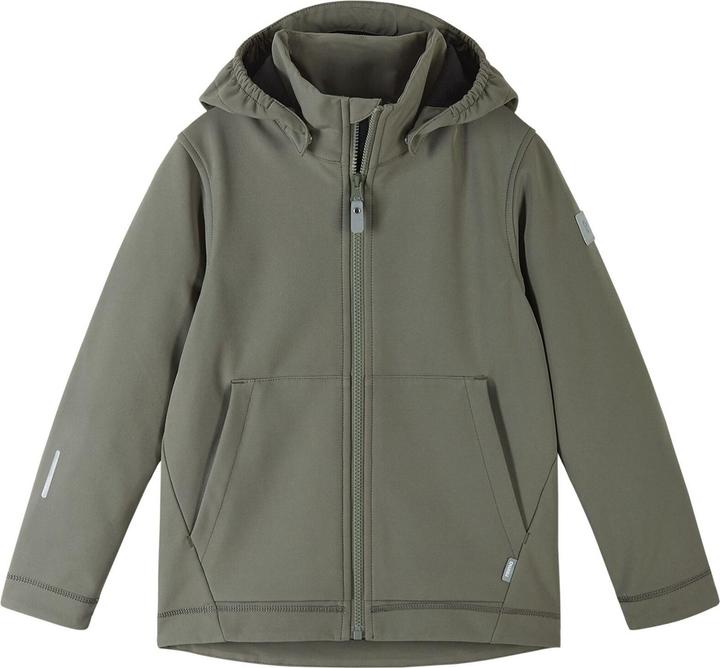 Actual product image Reima tec Kids Softshell Jacket Koivula Greyish (122)