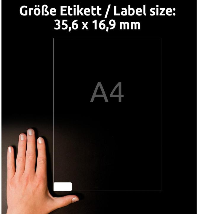 Actual product image Avery Paper labels
