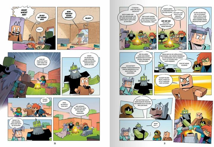 Image du produit Tagebuch eines Noobs Comic Band 4 Willkommen im Ende (Allemand, Daniel Rybar, Pirate Sourcil, 2023)