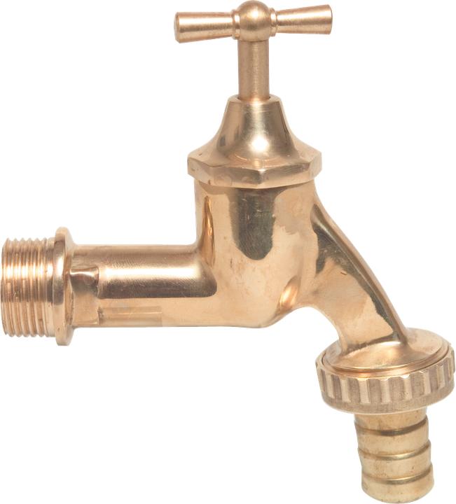 Immagine prodotto Profec Auslaufventil Messing Poliert 3/4" x 19 mm Aussengewinde x Schlauchtülle 8bar