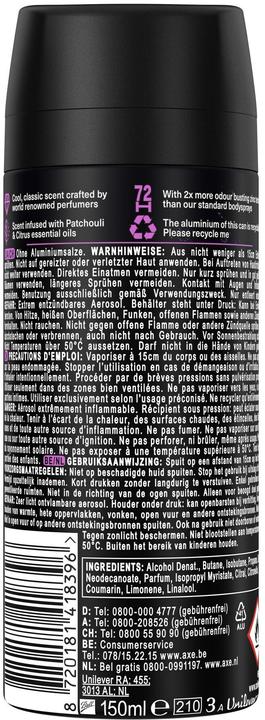 Produktbild AXE Purple Patchouli (Spray, 150 ml)