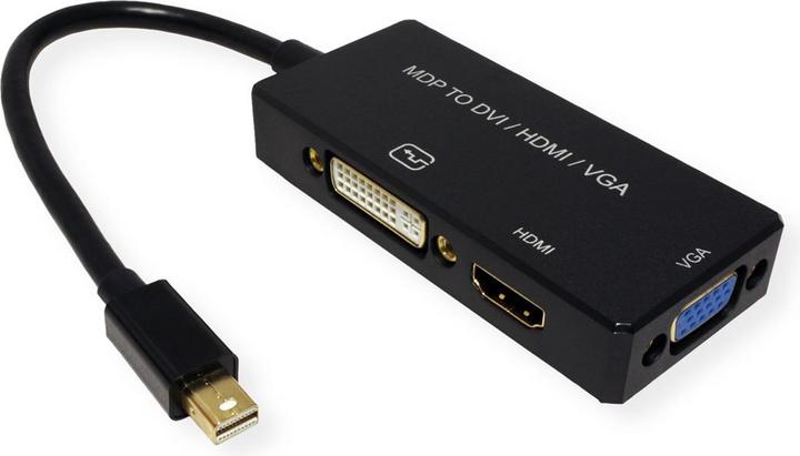 Actual product image Value Mini DisplayPort to (VGA, DVI, HDMI, 10 cm)