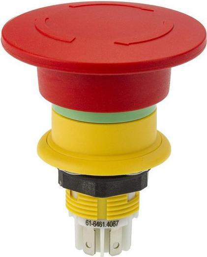 Produktbild EAO E-Stop 2NC ST/PT, mushroom-head D40 grn