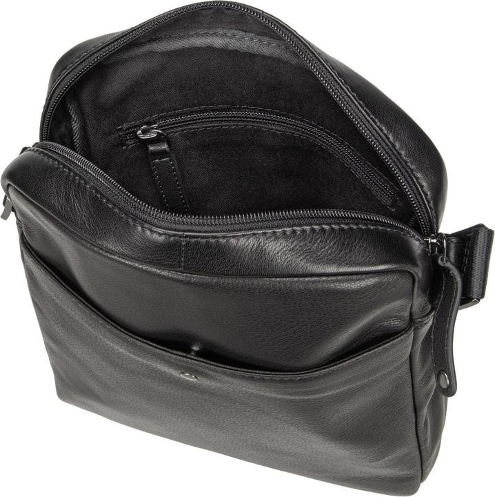 Immagine prodotto Bugatti Umhängetasche echt Leder Herren, Damen BLACK MAGIC