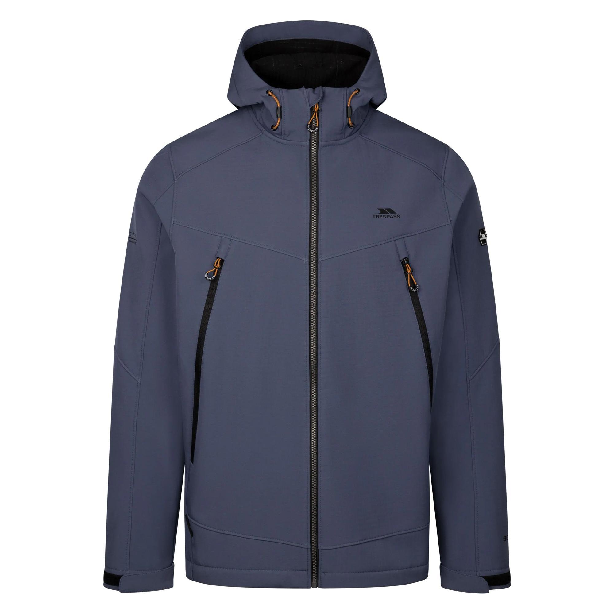 Trespass, Herren, Outdoorjacken, Hubbard Softshelljacke (L), Blau, L