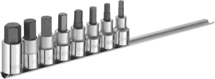 Actual product image COMPO DOUILLES 1/2" - 8 PCS - TNV HEX. (10 mm, 19 mm)