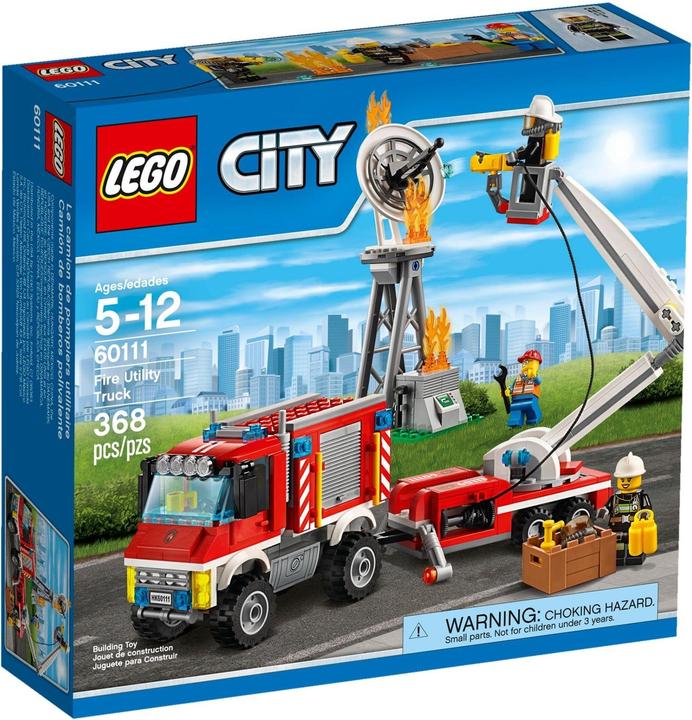 Actual product image LEGO Fire Utility Truck (60111, LEGO City)