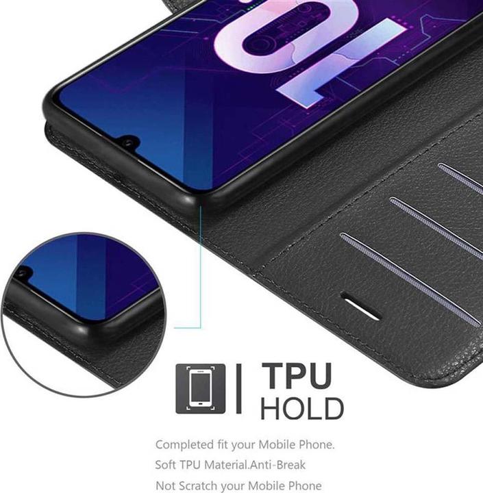 Actual product image Cadorabo Book with stand function cover (Honor 20 Lite)