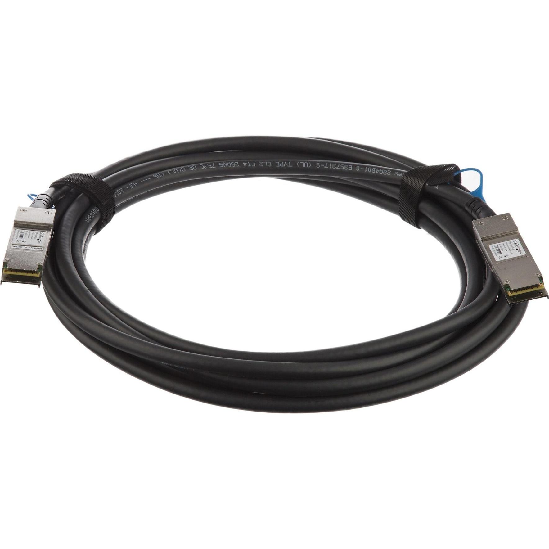 Thumbnail - StarTech 5M 16.4 FT 40G QSFP+ DAC CABLE (UTP, CAT6, 5 m), Netzwerkkabel