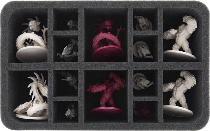 Actual product image Feldherr TRA30 - Transporter for Descent: Journey into Darkness 2nd Edition - all miniatures