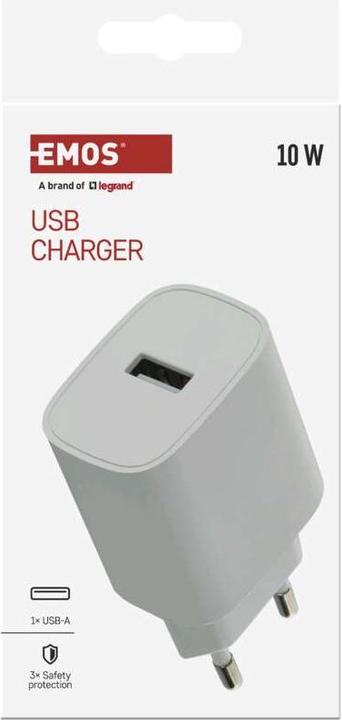 Produktbild Emos USB Wall Charger Basic 10w A (10 W, 1 Port)
