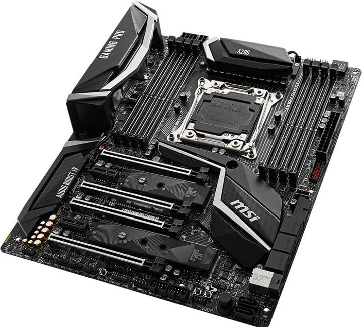 Produktbild MSI X299 Gaming Pro Carbon Ac (LGA 2066, Intel X299, ATX)