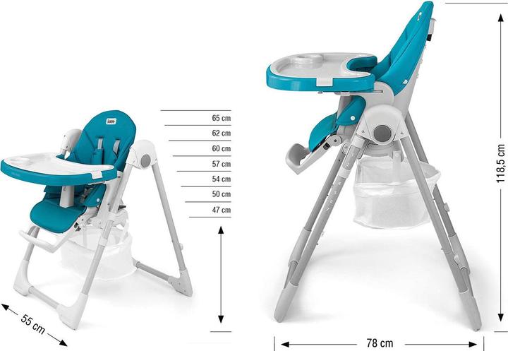 Produktbild Mally Krzesełko do karmienia Bueno Ocean (Hochstuhl)