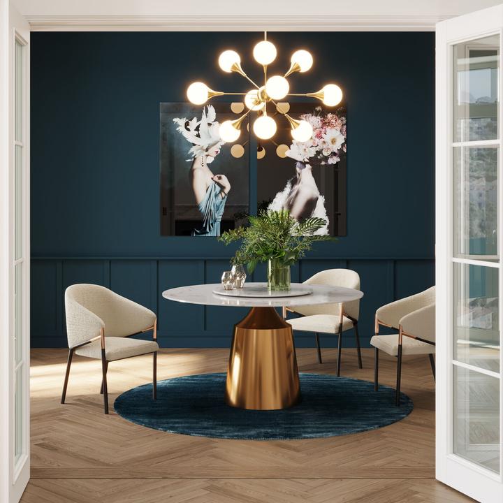 Actual product image Kare Design Armlehnstuhl Boulevard Weiss