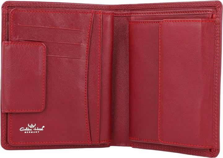 Actual product image Golden Head Polo wallet RFID leather 10 cm