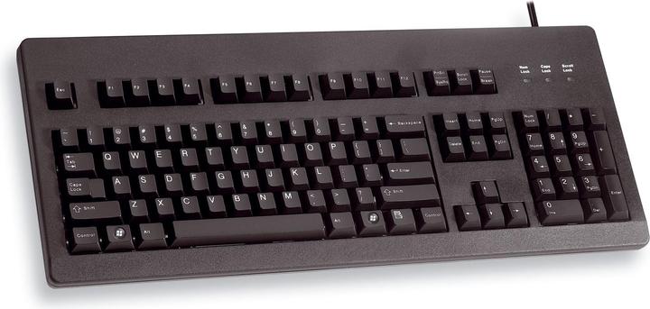 Produktbild CHERRY G80-3000, Tastatur, Schwarz, Linear (US, Kabelgebunden)