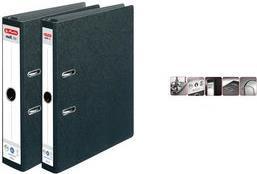 Immagine prodotto Herlitz Cartella sospesa maX.file, larghezza dorso: 50 mm, nero DIN A4, in cartone rigido, etichetta dorso (A4, 50 mm, 1 pz.)