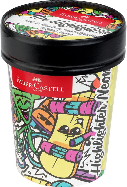 Produktbild Faber-Castell Leuchtstift Icecream cup 1-5mm (10x)