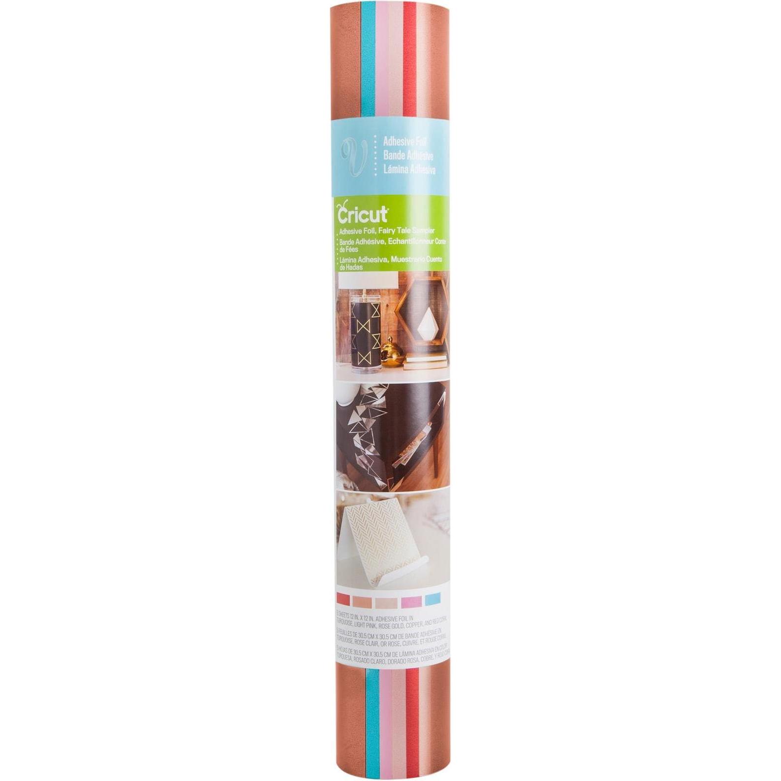 Cricut, Bastelpapier, Folie Metallic 30.5 x 30.5 cm, 5 Blatt (1 x)