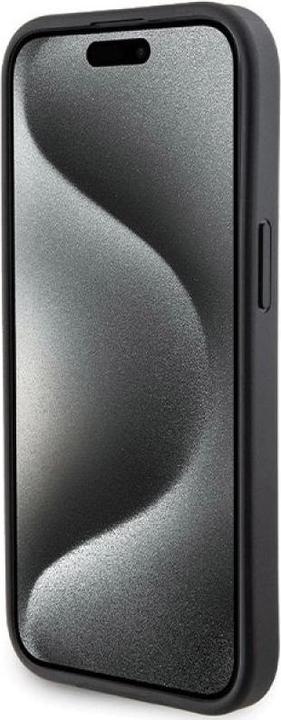 Produktbild Ferrari FEHCP15SGSPSIK iPhone 15 6.1" czarny/black hardcase Grip Stand (Apple iPhone 13, Apple iPhone 14, Apple iPhone 15)