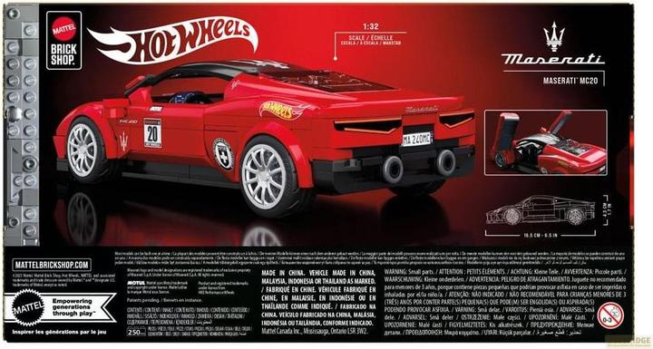 Produktbild Mattel Brick Shop Speed Series Maserati MC20