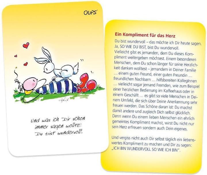 Produktbild Hörtenhuber, K: Oups Karten/Sonnenstrahlen f. unser Herz (Deutsch, Kurt Hörnchen, 2011)