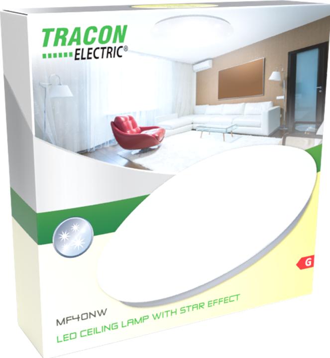 Produktbild Tracon LED Wandleuchte mit Sterneffekt (750 lm)