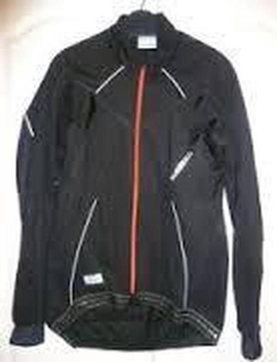 Shimano Maglia Premium Windflex Bicicletta Windjack Nero Uomo (L)
