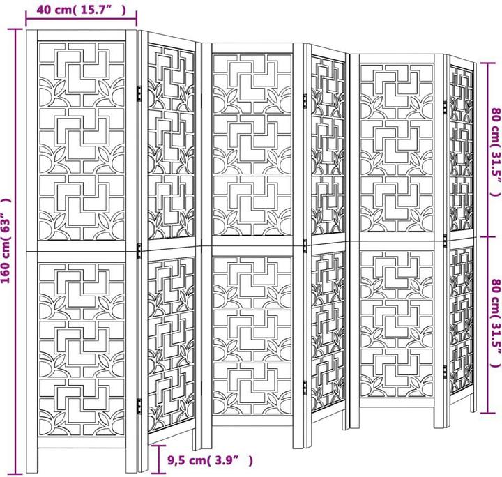 Immagine prodotto vidaXL Paravent