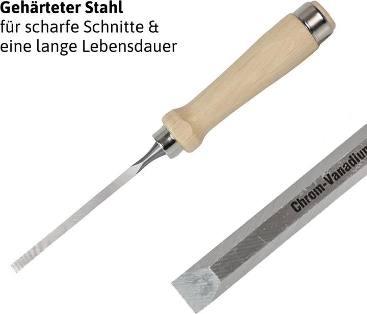 Actual product image Dönges Chisel with wooden handle, 4 mm (4 mm)