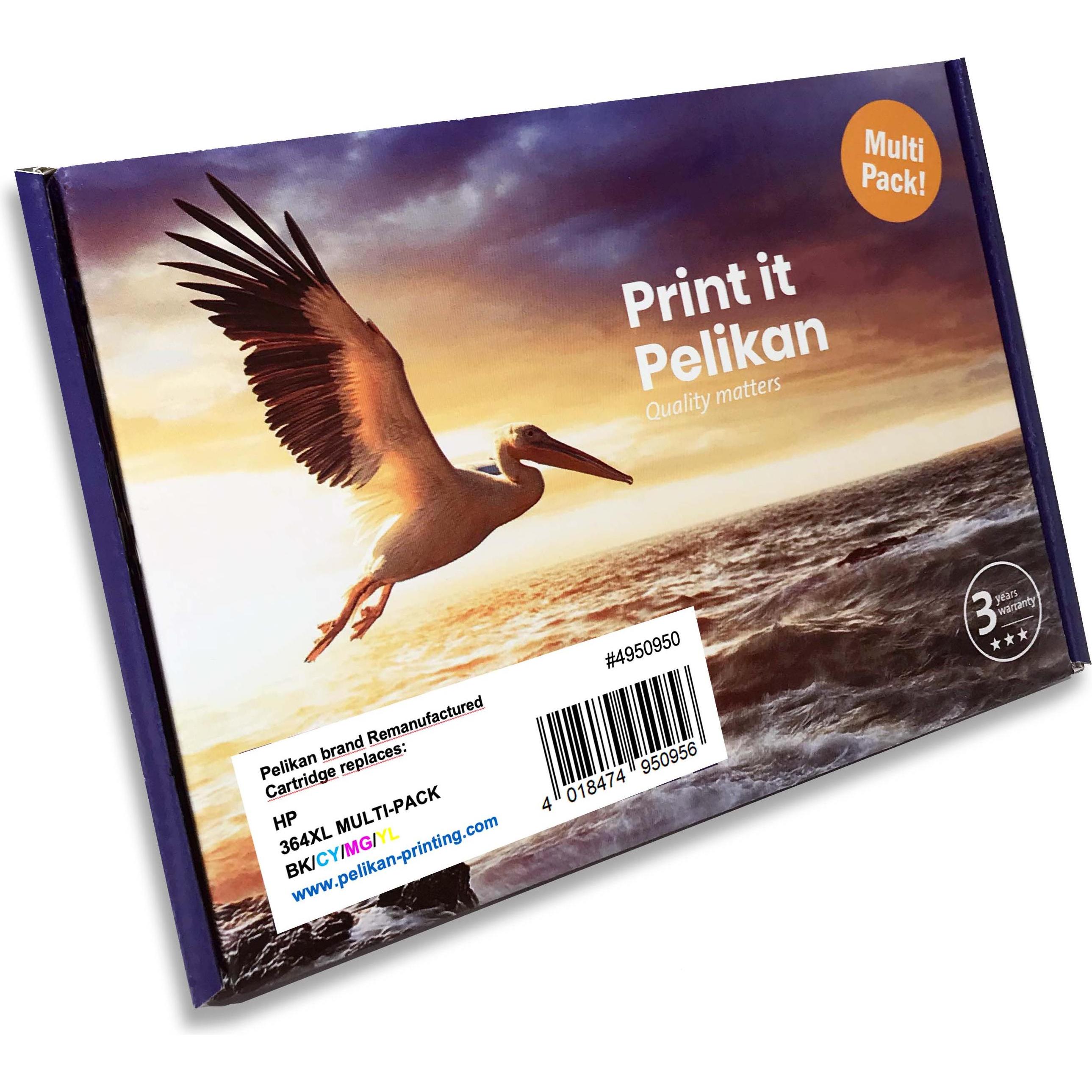 Thumbnail - Pelikan, Druckerpatrone, 364XL (M, BK, C, Y)
