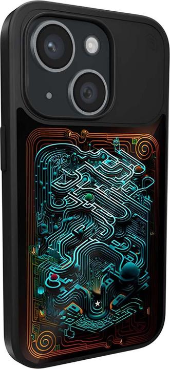 Actual product image STM Reveal Warm MagSafe – iPhone 15 Hülle (Black Realm) (Apple iPhone 15)