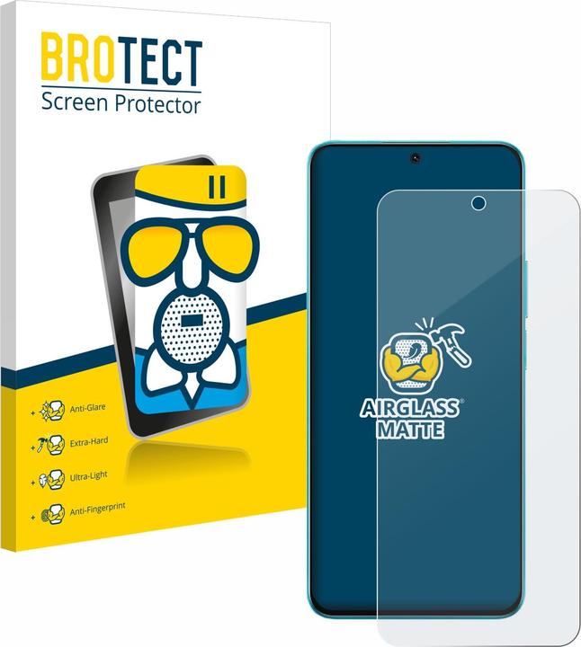 Productafbeelding BROTECT AirGlass Matte kogelwerende glasfolie (1 Stuk, Honor X8a)
