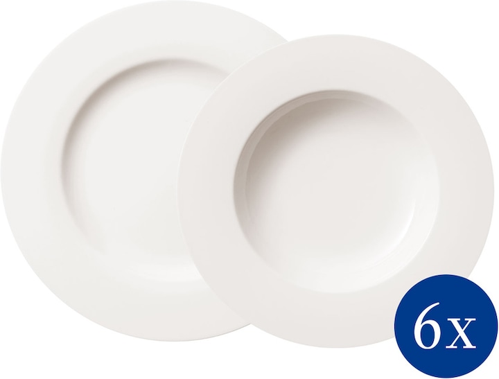 Actual product image Villeroy & Boch Table set 12 pcs EC Twist White (12 Piece)