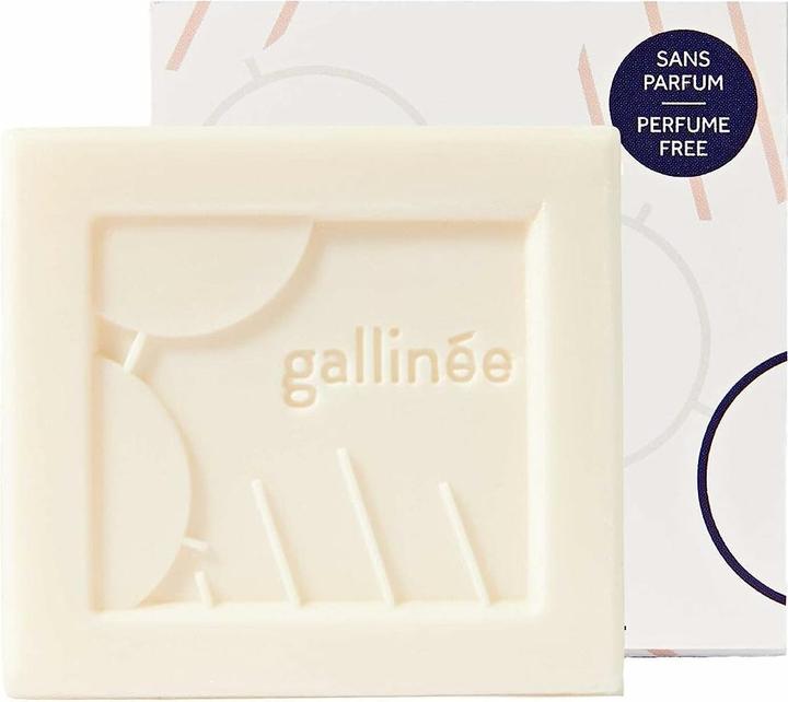 Actual product image Gallinée Prebiotic Perfume Free Cleansing Bar 100g (Hard soap)