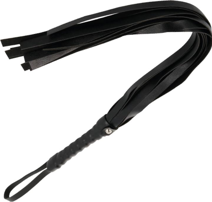 Actual product image Darkness Sensations Black Flogger 45 Cm