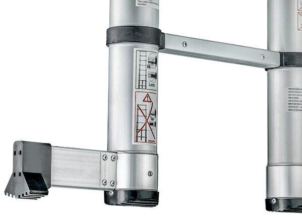 Actual product image technocraft Telescopic folding ladder (Single ladder, 374 cm)