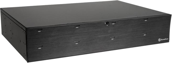 Actual product image Silverstone SST-RS831S, 2U Rackmount Storage - mini-SAS SFF-8088 x2