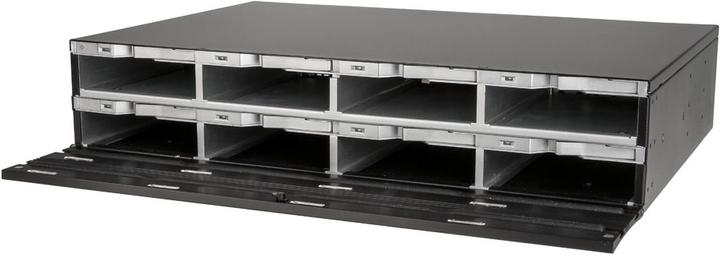Actual product image Silverstone SST-RS831S, 2U Rackmount Storage - mini-SAS SFF-8088 x2