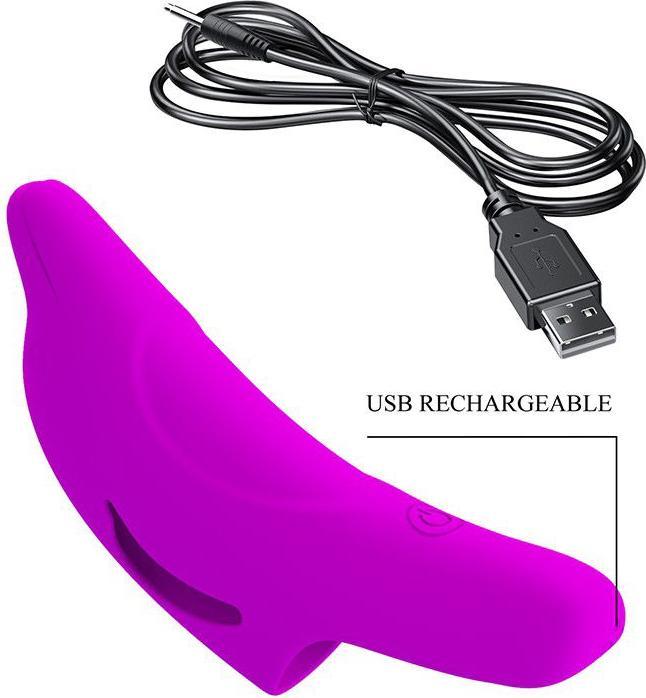 Immagine prodotto Pretty Love Delphini Potente Stimolatore Di Diteggiature Viola