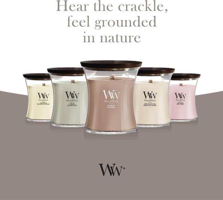 Actual product image WoodWick Cherry Blossom & Vanilla medium Jar