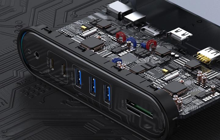 Actual product image Baseus Pro 4 (USB-C, 15 ports)