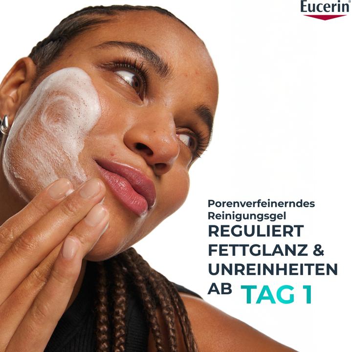 Actual product image Eucerin Dermopure Clinical Reinigungsgel porenverfeinernd 400 ml (Cleansing gel, 400 ml)