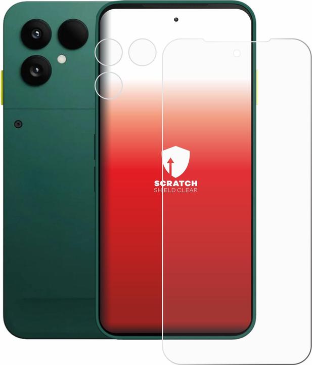 Actual product image upscreen Scratch Shield Protector (1 pcs., Fairphone 6)