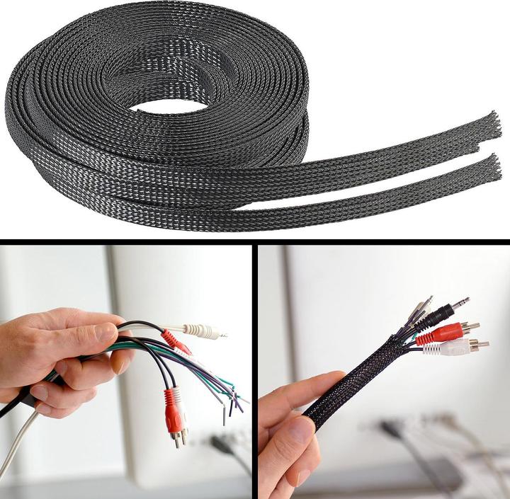 Produktbild Callstel 3er-Set selbstschliessende Netzschläuche (Kabeldurchlass, 500 cm)