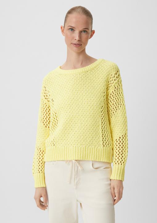 Immagine prodotto Comma Strickpullover Strickpullover mit Label-Patch (S)