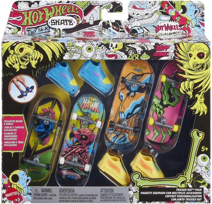 Immagine prodotto Hot Wheels Tastiera e scarpa ispirate a Tony Hawk (Tedesco, Inglese, Francese, Italiano, Svizzero-tedesco)