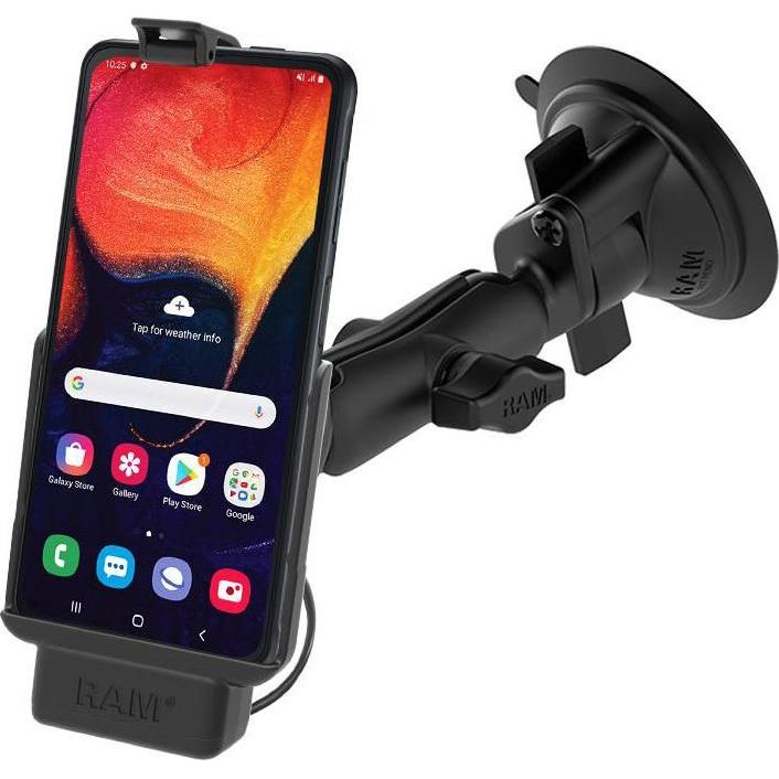 RAM Mounts RAM-B-166-SAM9PU, Smartphone Halterung, Schwarz