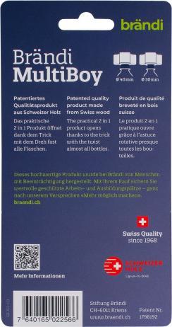 Actual product image Brändi Multiboy (Electric corkscrew)